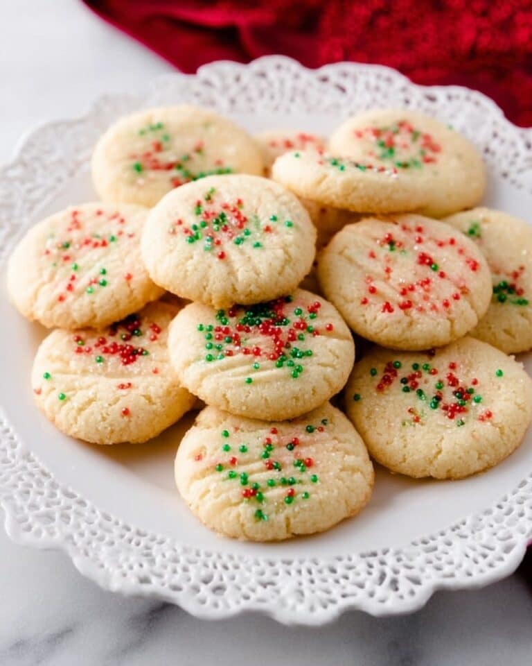 Whipped Shortbread Cookies Recipe
