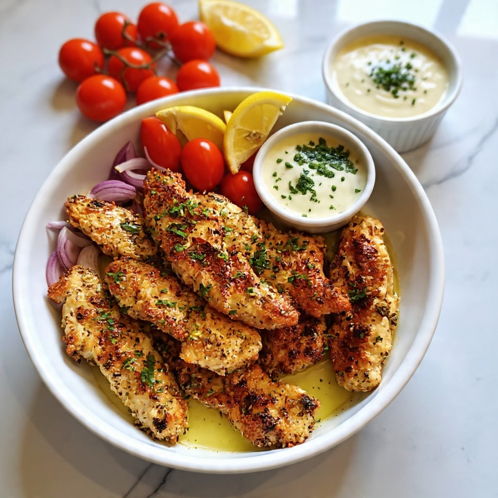 Delicious and Easy Greek Chicken Tenders Recipe