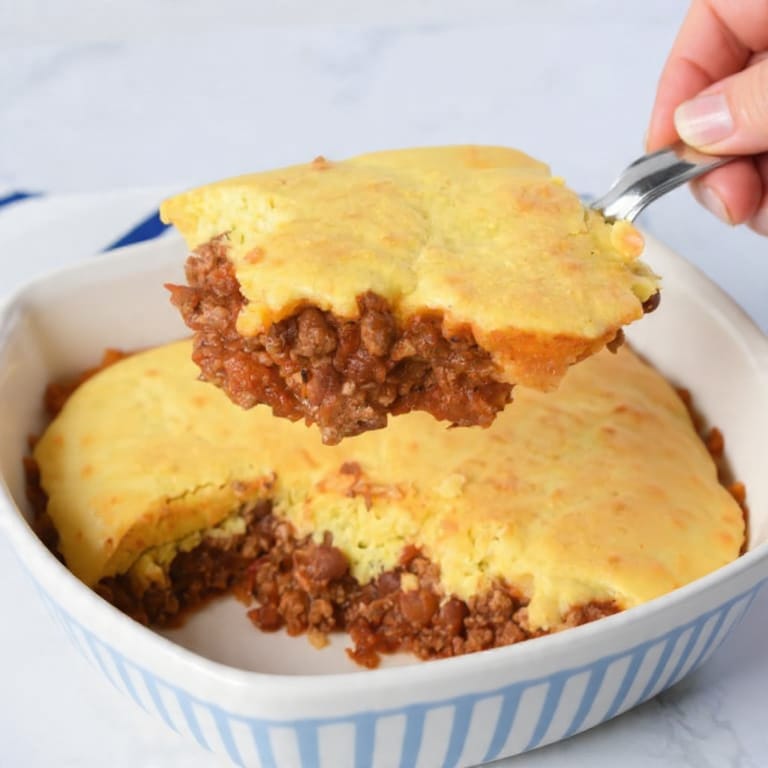 Chili Cornbread Casserole Recipe