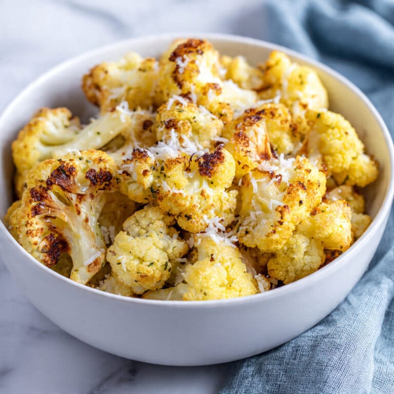 Honey & Curry Roasted Cauliflower Recipe