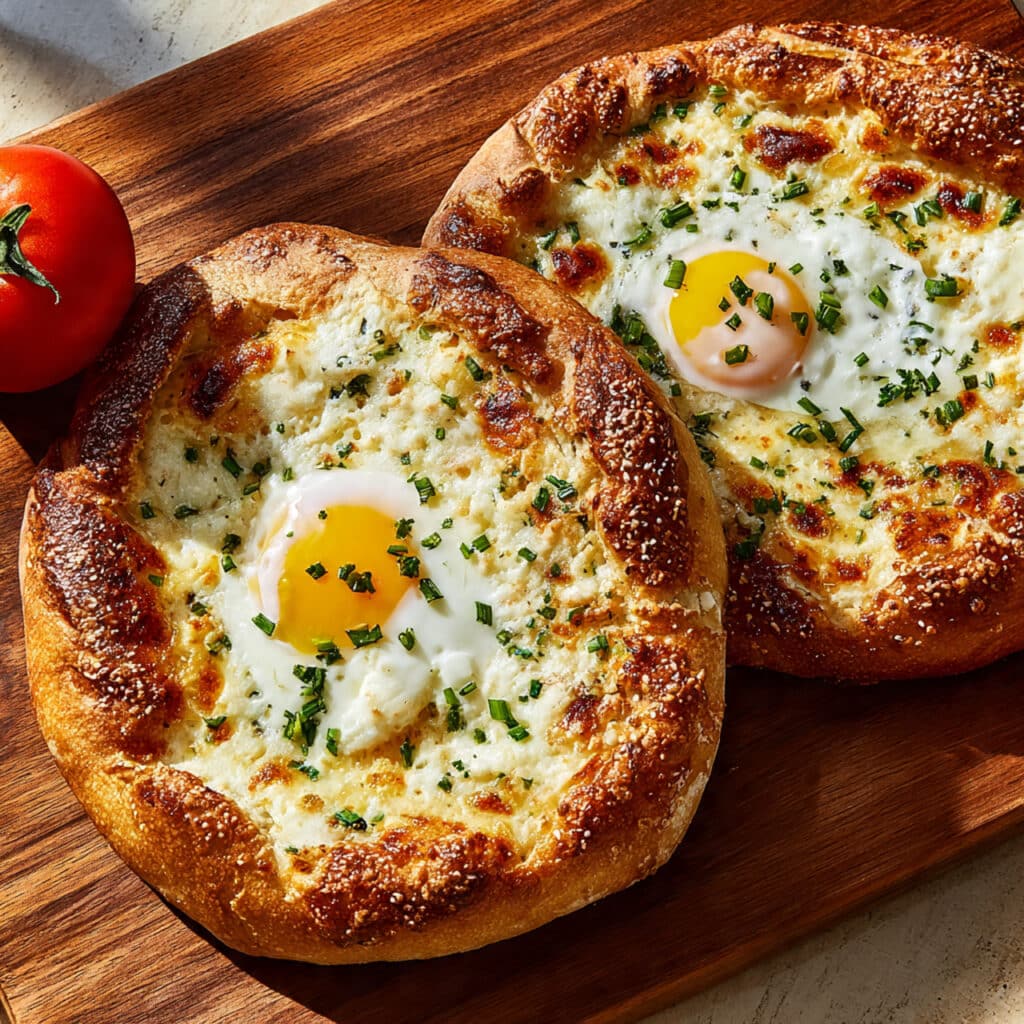 Khachapuri – Georgian Cheese Bread Recipe