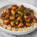 One-Pan Bold Honey BBQ Chicken and Rice Skillet Recipe