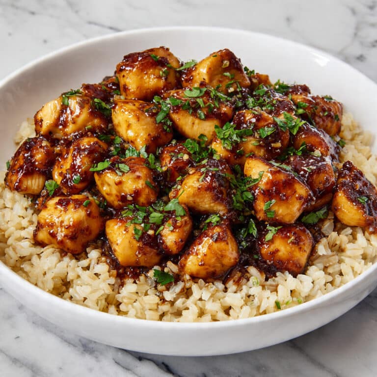 One-Pan Bold Honey BBQ Chicken and Rice Skillet Recipe