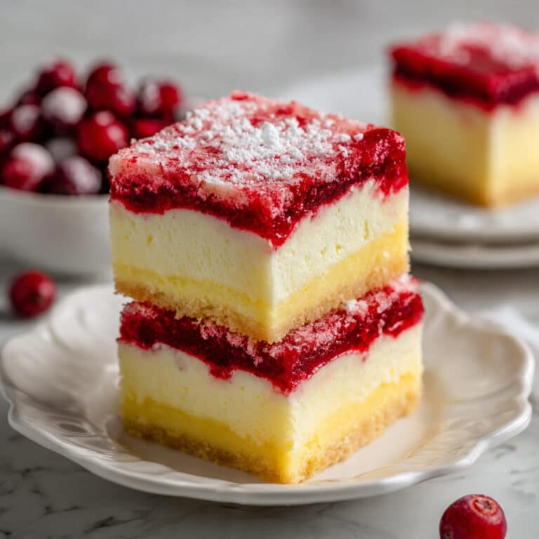 Lemon Raspberry Bars Recipe