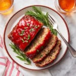 Lipton Onion Soup Meatloaf with Ketchup Brown Sugar Glaze Recipe