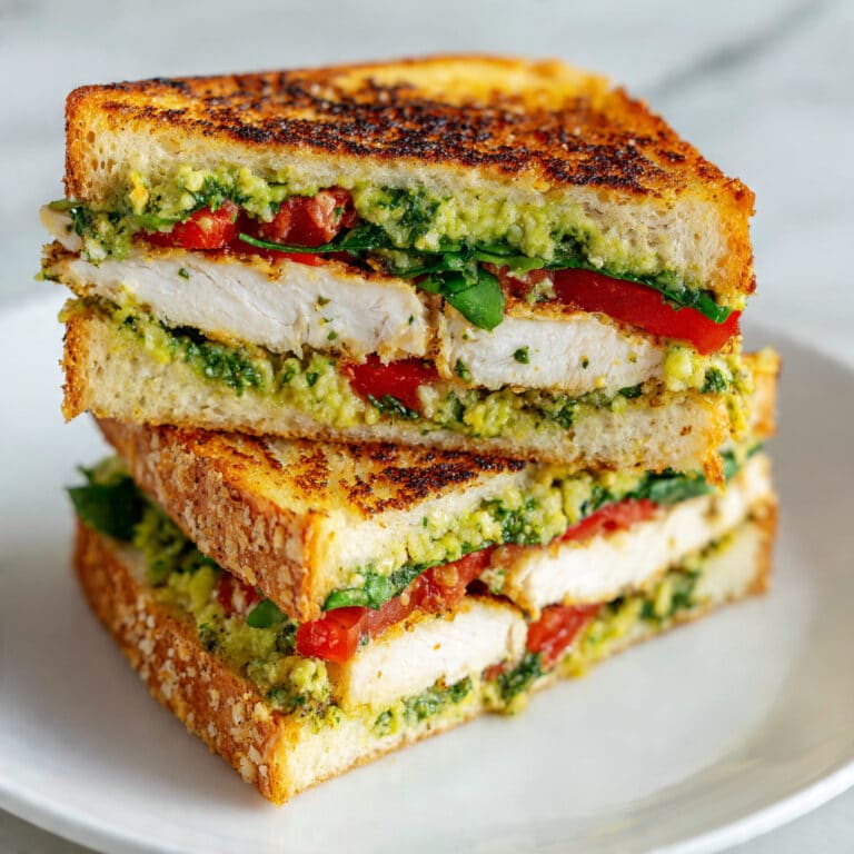 Chicken Avocado Melt Sandwich – Creamy, Cheesy, and Irresistible Recipe