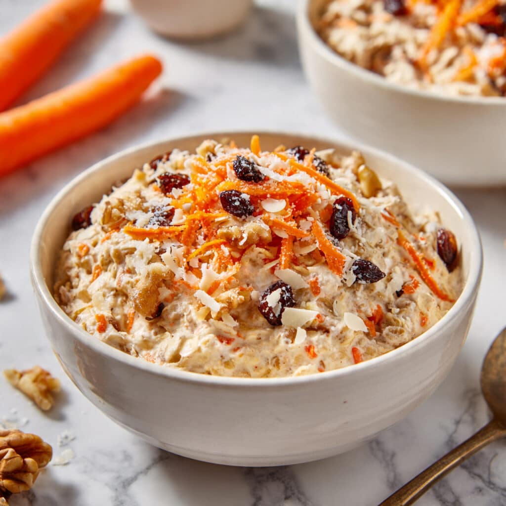 Carrot Cake Slow Cooker Oatmeal Recipe