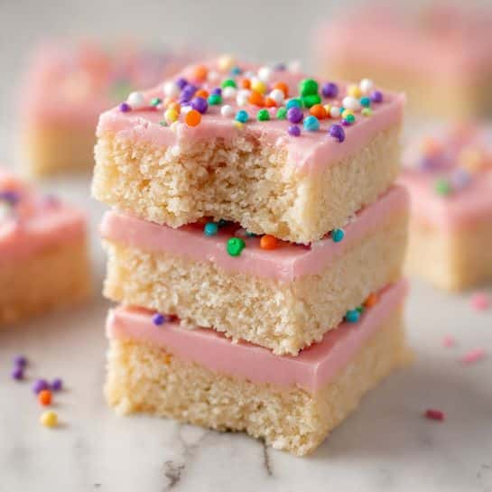 Sugar Cookie Bars with Vanilla Buttercream Frosting Recipe
