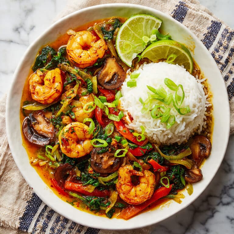 Red Curry Coconut Shrimp Stew Recipe