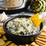 Classic Crock Pot Spinach Artichoke Dip Recipe