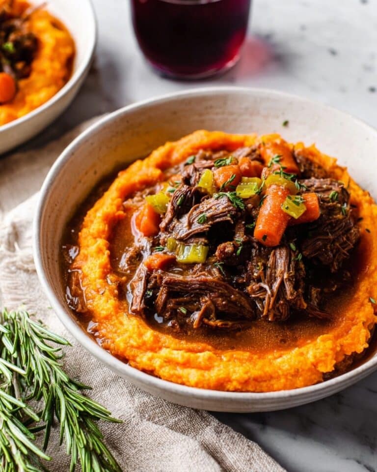 Maple Coffee Braised Short Ribs Recipe
