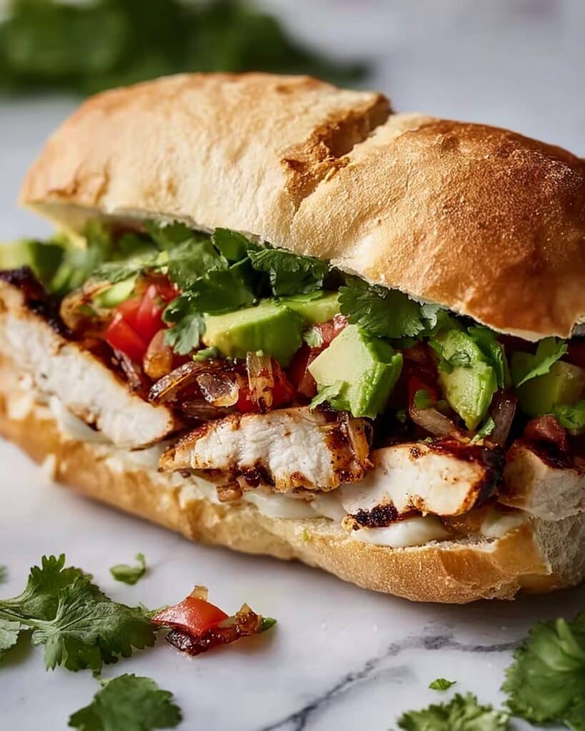 Flavor-Packed Chicken Torta Sandwich Recipe