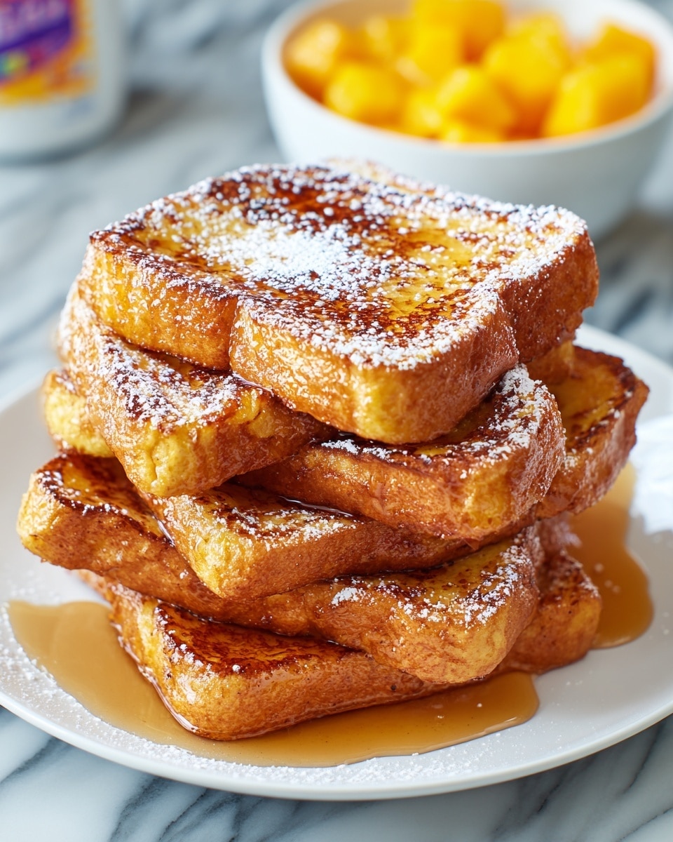 Hawaiian Roll French Toast Recipe - Recipe Image