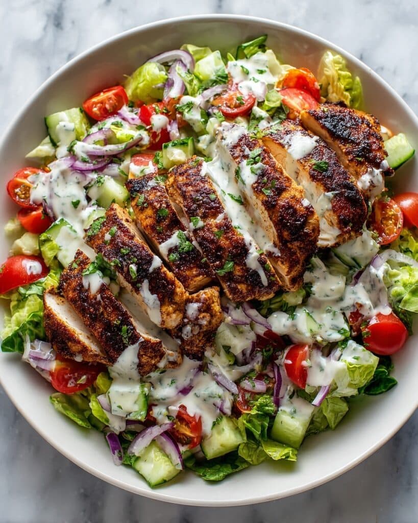 Spiced Grilled Chicken Salad Recipe