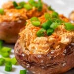 Low Carb Buffalo Chicken Stuffed Sweet Potatoes Recipe