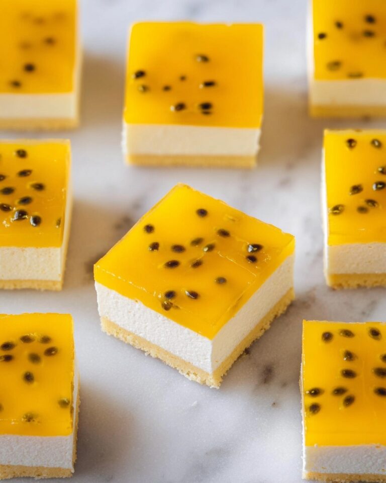 Passionfruit Slice Recipe