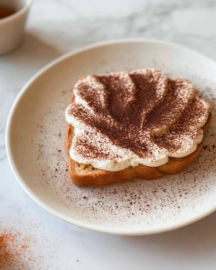 Tiramisu French Toast with Cottage Cheesecake Whip Recipe