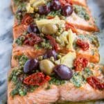 Mediterranean Salmon in Parchment Paper Recipe