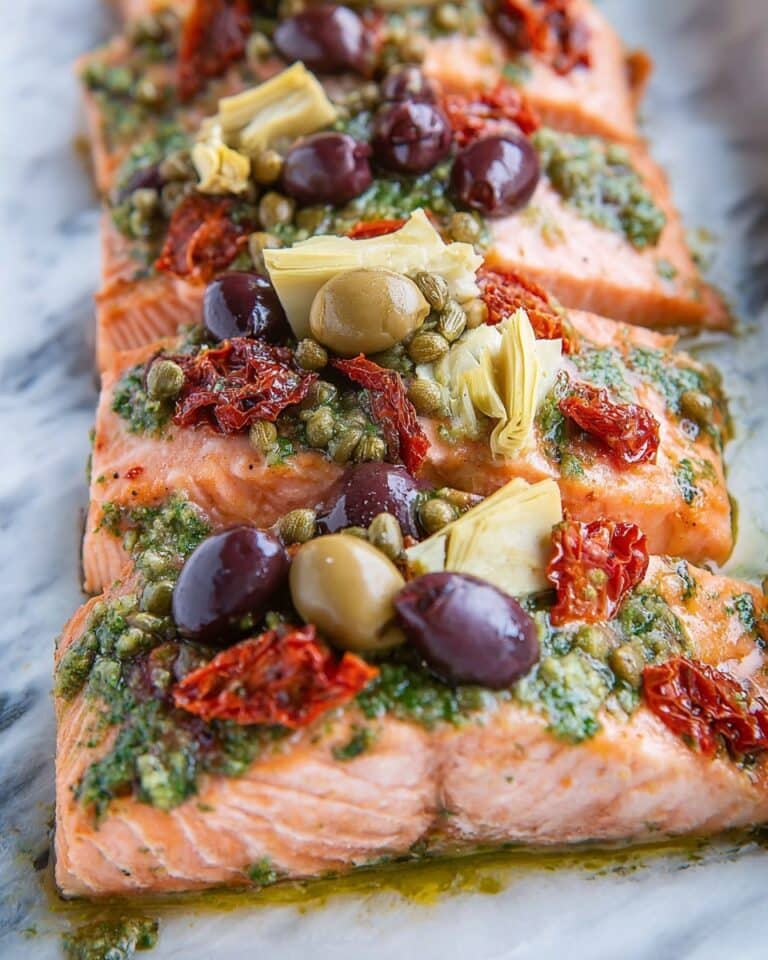 Mediterranean Salmon in Parchment Paper Recipe