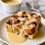 Easy Bread Pudding with Rum Sauce Recipe