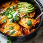 Slow Cooker Chicken Enchiladas Recipe