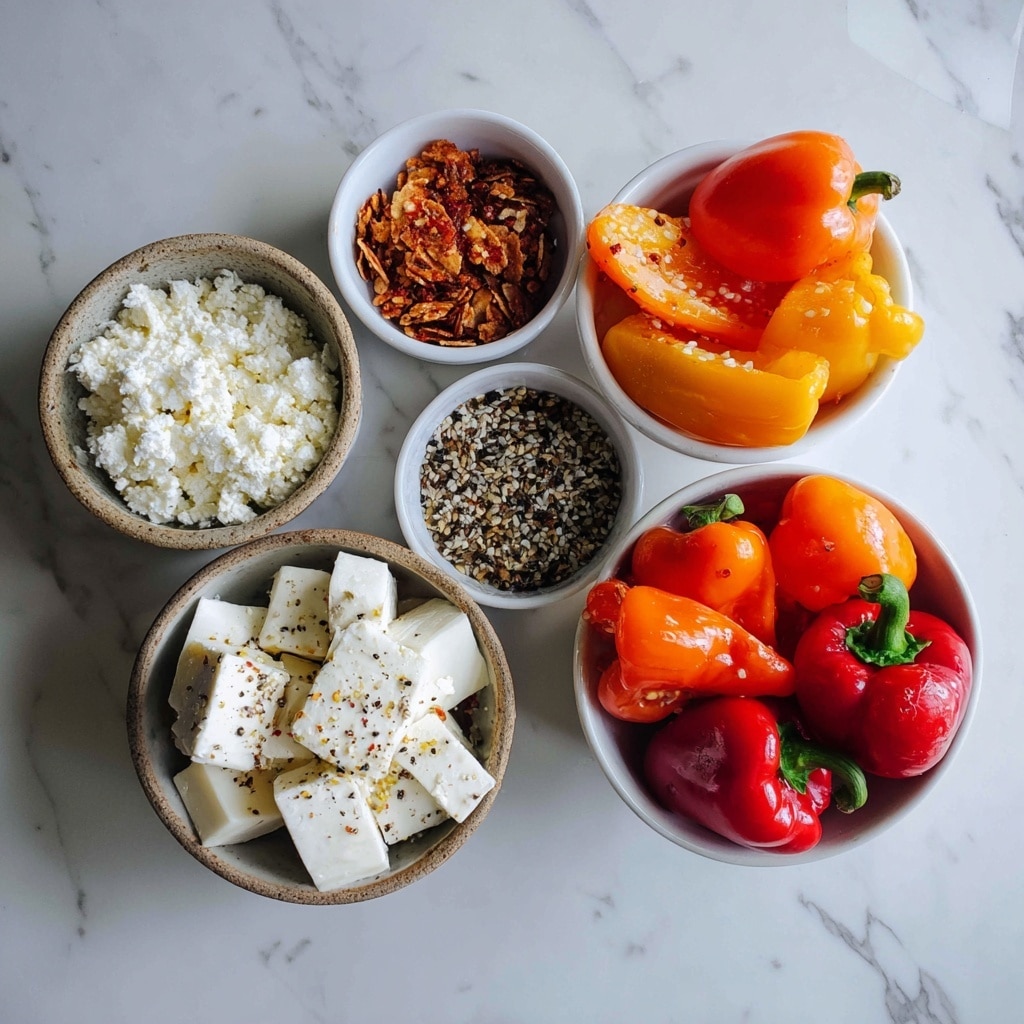 Cheese and Everything Bagel-Stuffed Mini Peppers Recipe - Recipe Image