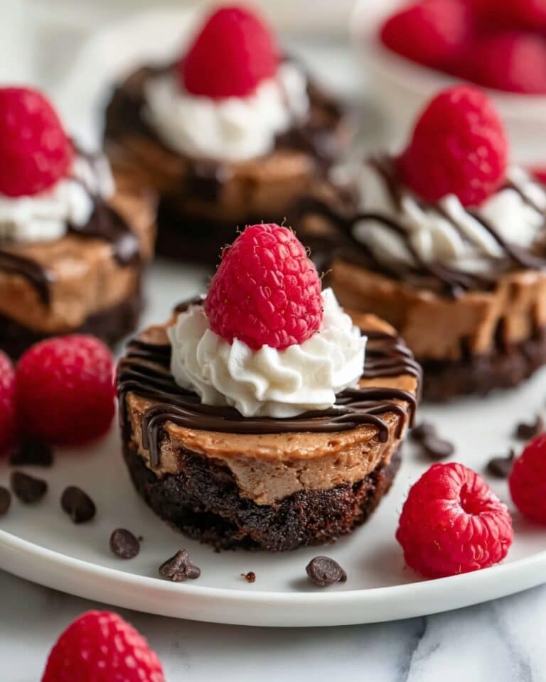 Mini Chocolate Cheesecakes Recipe