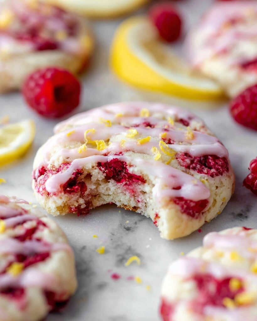 Lemon Raspberry Cookies Recipe