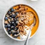 Sweet Potato Breakfast Bowl with Vanilla, Cinnamon, and Almond Butter Recipe