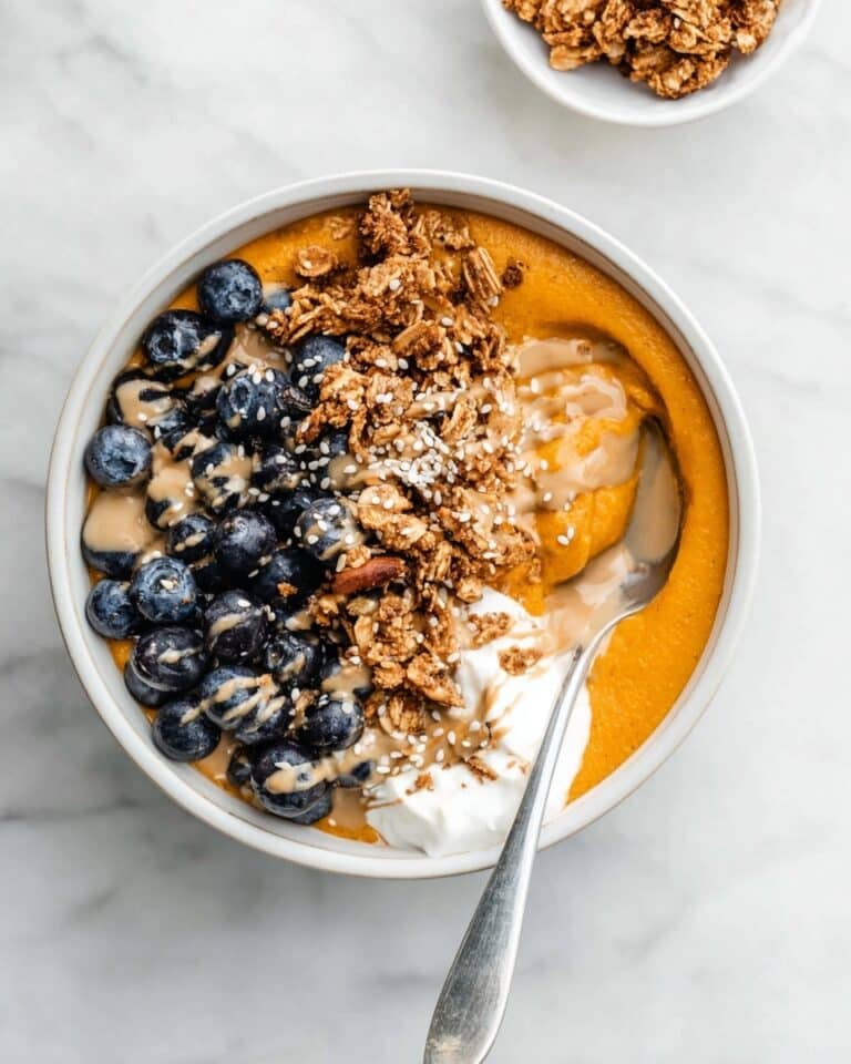 Sweet Potato Breakfast Bowl with Vanilla, Cinnamon, and Almond Butter Recipe