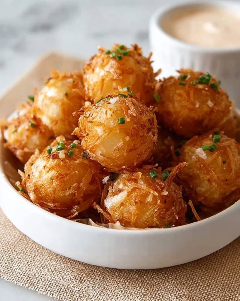 Bite-Sized Blooming Onions Recipe