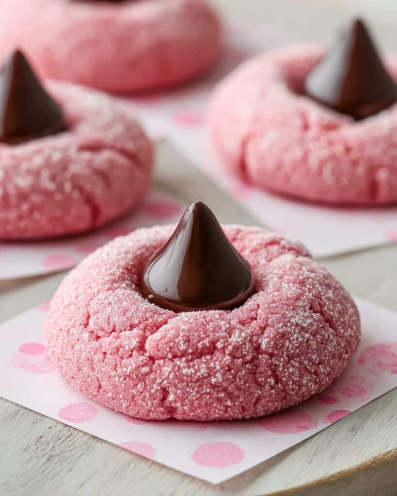 Strawberry Kiss Cookies Recipe