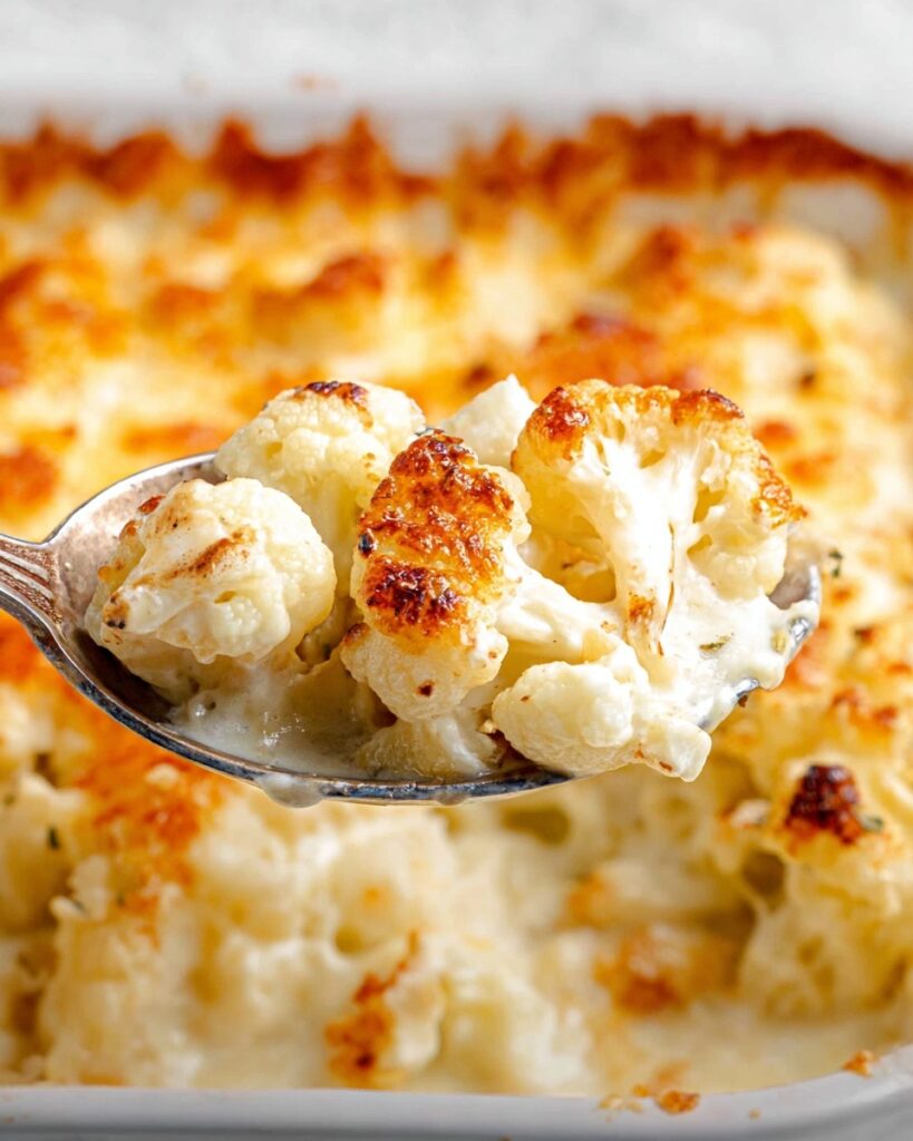 Cauliflower Au Gratin (Keto) Recipe