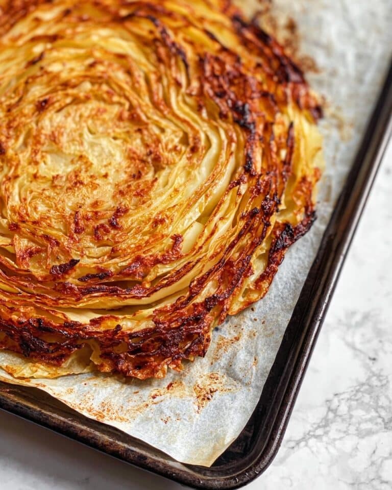 Roasted Cabbage Steaks Recipe