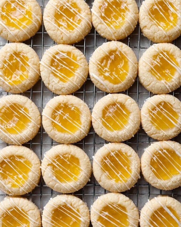 Lemon Thumbprint Cookies Recipe