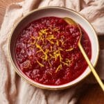 Maple Vanilla Cranberry Sauce Recipe