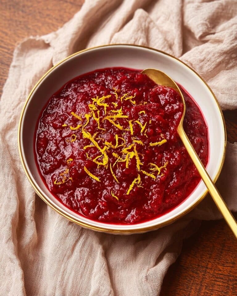 Maple Vanilla Cranberry Sauce Recipe