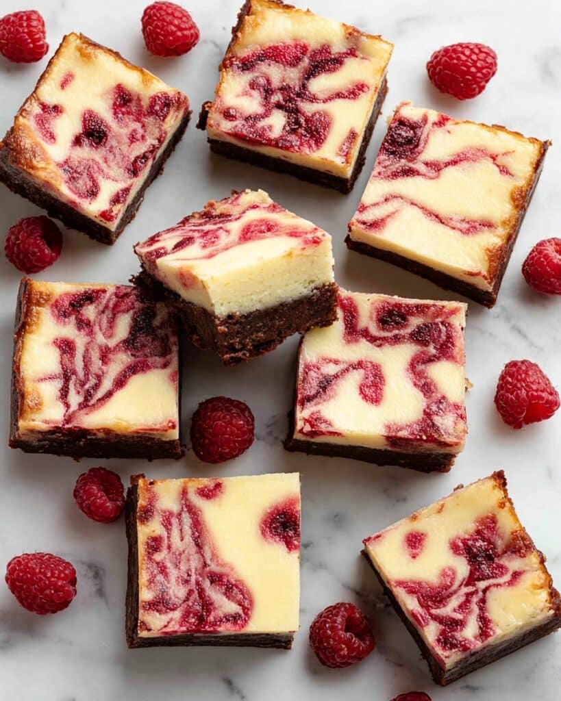 Raspberry Cheesecake Brownies Recipe
