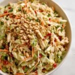 Thai Peanut Chicken Crunch Slaw Salad Recipe