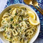 Vegan Lemon Artichoke Pasta Recipe