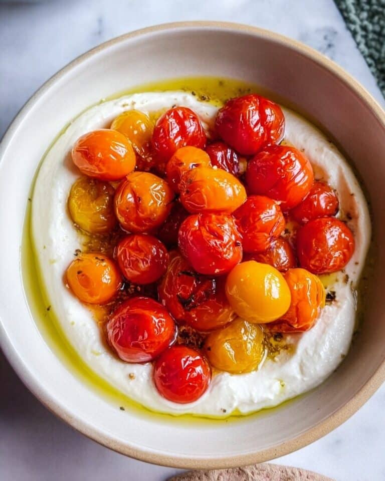 Whipped Ricotta Dip with Roasted Tomatoes and Herbs Recipe