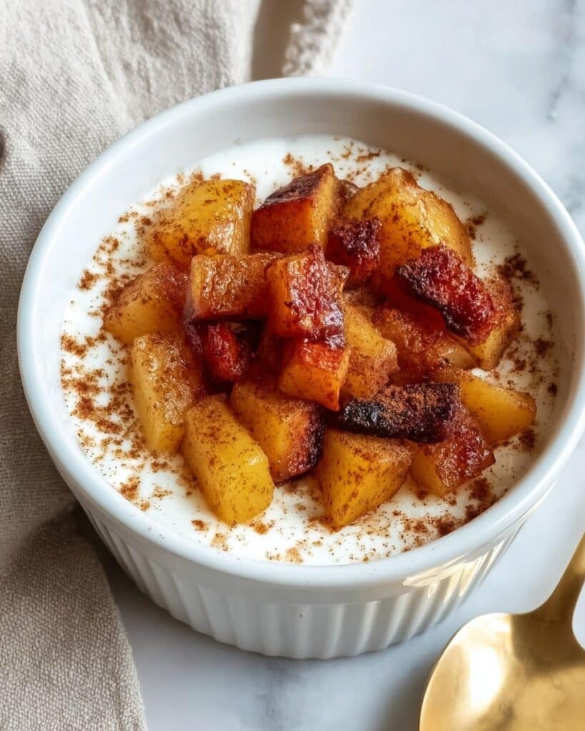 Easy Air Fryer Apples with Cinnamon Recipe