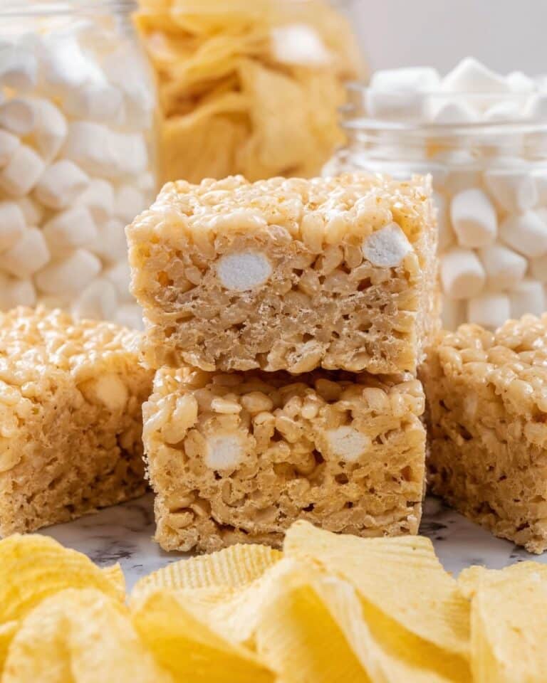 Potato Chip Rice Krispie Treats Recipe