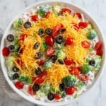 Veggie Pizza Dip Recipe