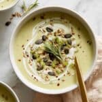 Creamy Leek Soup Without Potatoes Recipe