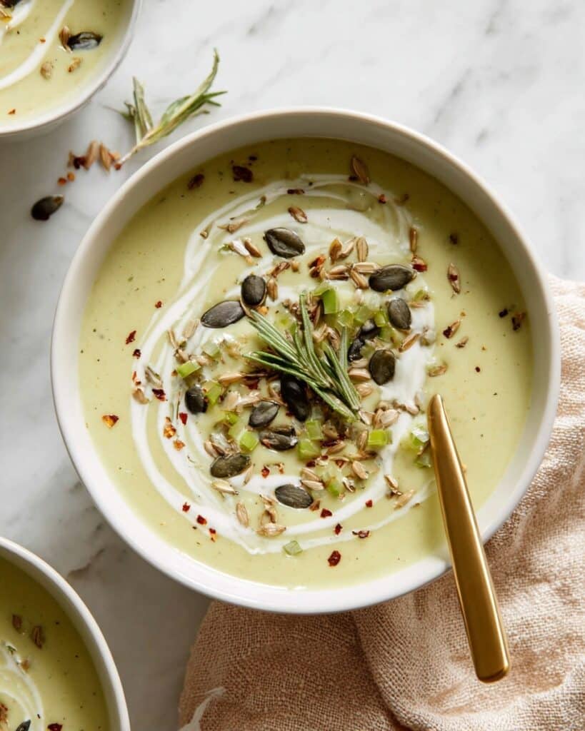Creamy Leek Soup Without Potatoes Recipe