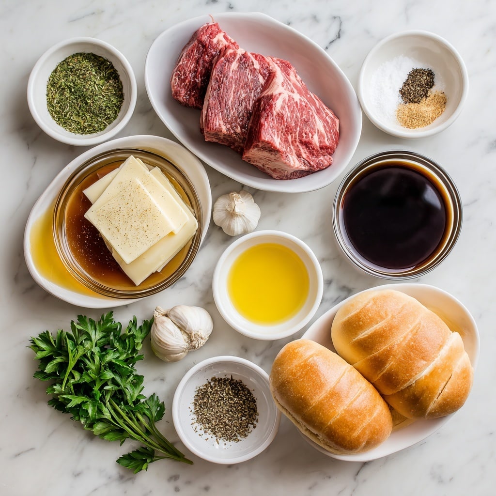 Crafting Crockpot French Dip Sandwiches: A Trailside Feast Guide Recipe - Recipe Image