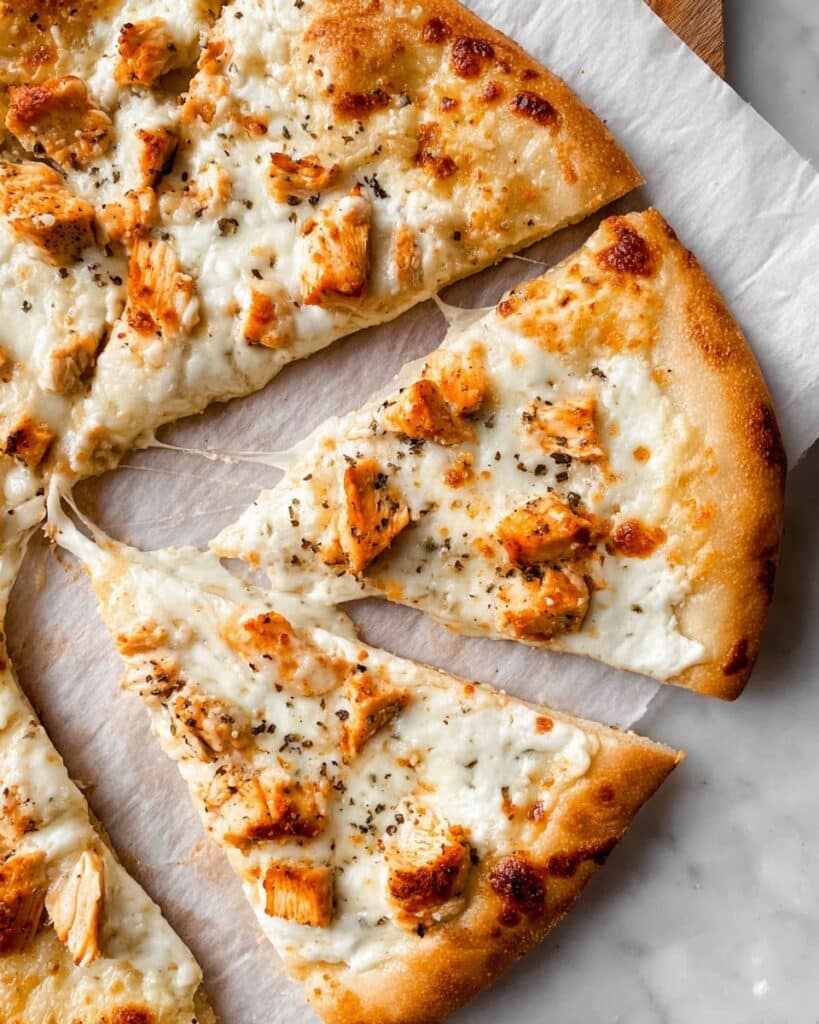 Chicken Alfredo Pizza Recipe