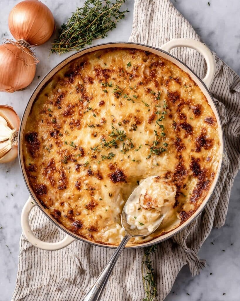 French Onion Soup Potatoes Recipe