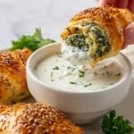 Rice Paper Spanakopita Spirals Recipe